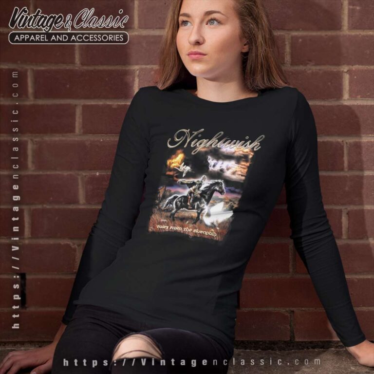 Nightwish Shirt Bestwishes Album Cover Long Sleeve Tee Nightwish Shirt Bestwishes Album Cover Long Sleeve Tee