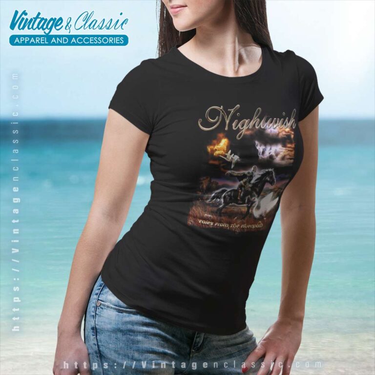 Nightwish Shirt Bestwishes Album Cover Women TShirt Nightwish Shirt Bestwishes Album Cover Women TShirt