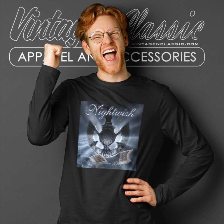 Nightwish Shirt Dark Passion Play Long Sleeve Tee Nightwish Shirt Dark Passion Play Long Sleeve Tee