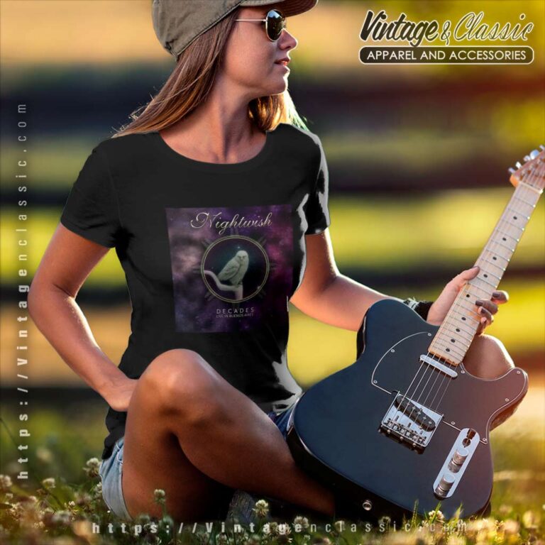 Nightwish Shirt Decades Live In Buenos Aires Album Cover Women TShirt Nightwish Shirt Decades Live In Buenos Aires Album Cover Women TShirt