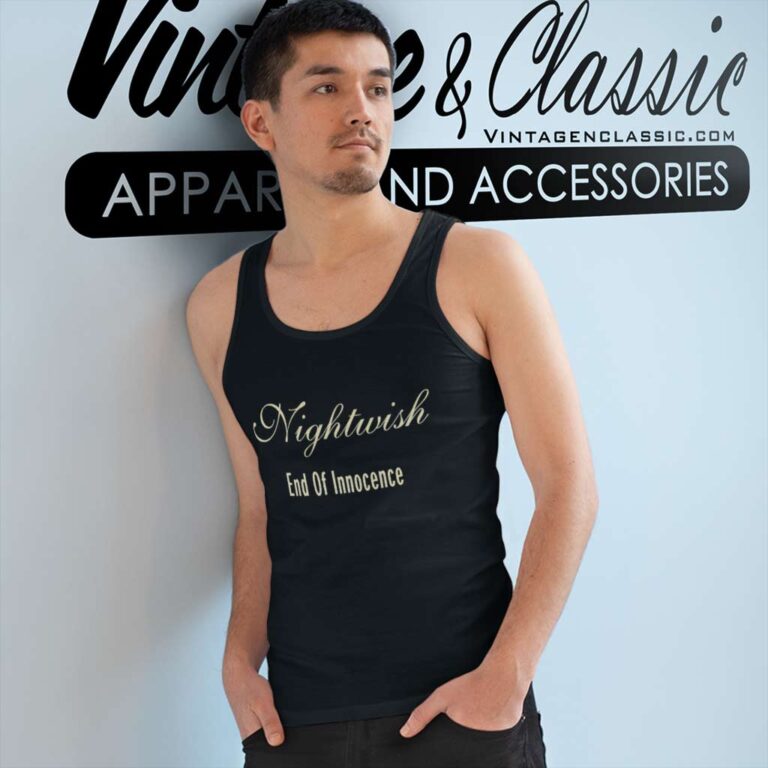 Nightwish Shirt End Of Innocence Tank Top Racerback Nightwish Shirt End Of Innocence Tank Top Racerback