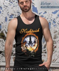 Nightwish Shirt Finnish Metal Band Tank Top Racerback