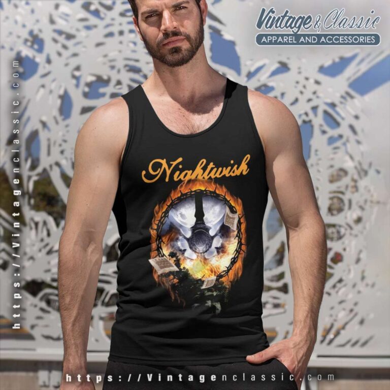 Nightwish Shirt Finnish Metal Band Tank Top Racerback Nightwish Shirt Finnish Metal Band Tank Top Racerback