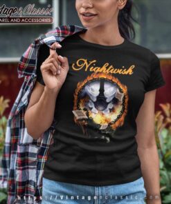 Nightwish Shirt Finnish Metal Band Women TShirt