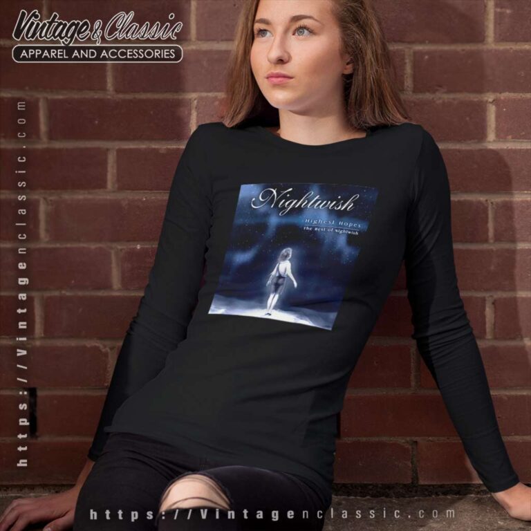 Nightwish Shirt Highest Hopes The Best Of Nightwish Long Sleeve Tee Nightwish Shirt Highest Hopes The Best Of Nightwish Long Sleeve Tee