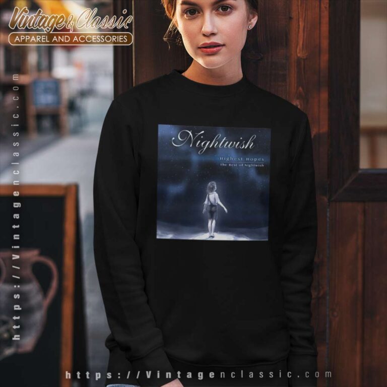 Nightwish Shirt Highest Hopes The Best Of Nightwish Sweatshirt Nightwish Shirt Highest Hopes The Best Of Nightwish Sweatshirt