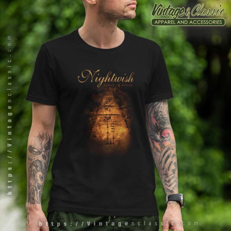 Nightwish Shirt Human Ii Nature T Shirt Nightwish Shirt Human Ii Nature T Shirt