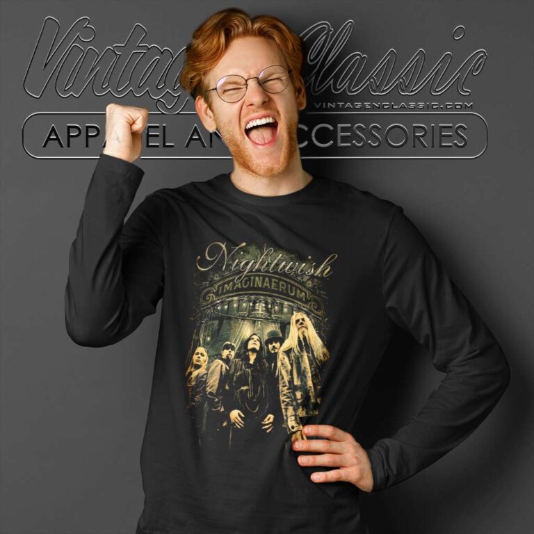 Nightwish Shirt Imaginaerum Scaretale Long Sleeve Tee Nightwish Shirt Imaginaerum Scaretale Long Sleeve Tee