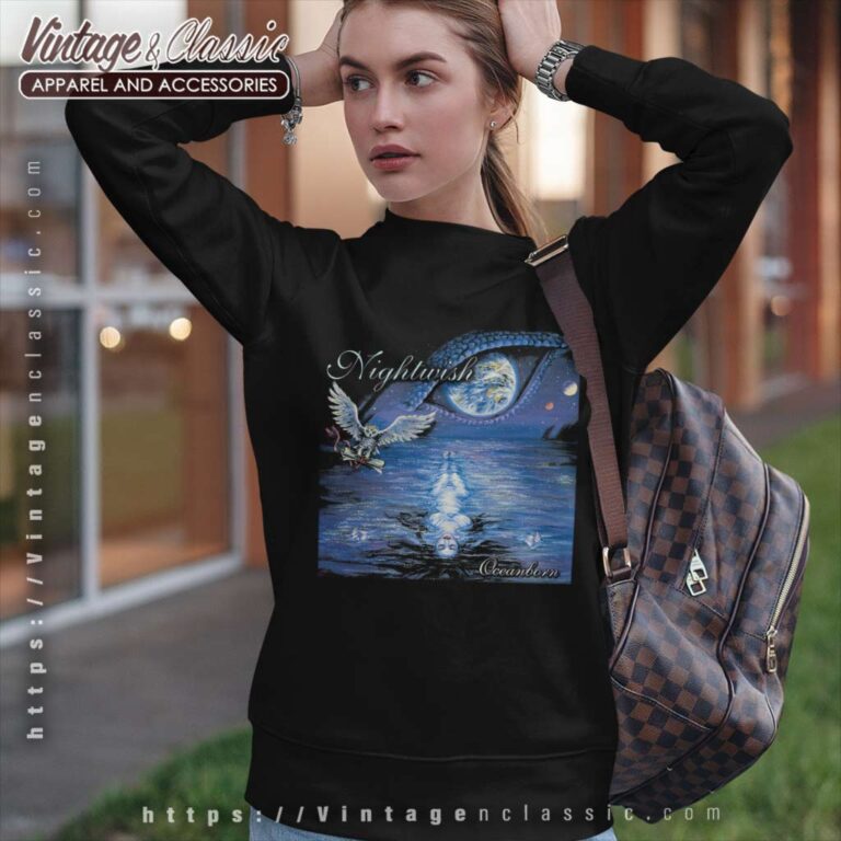 Nightwish Shirt Oceanborn Rock Band Sweatshirt Nightwish Shirt Oceanborn Rock Band Sweatshirt