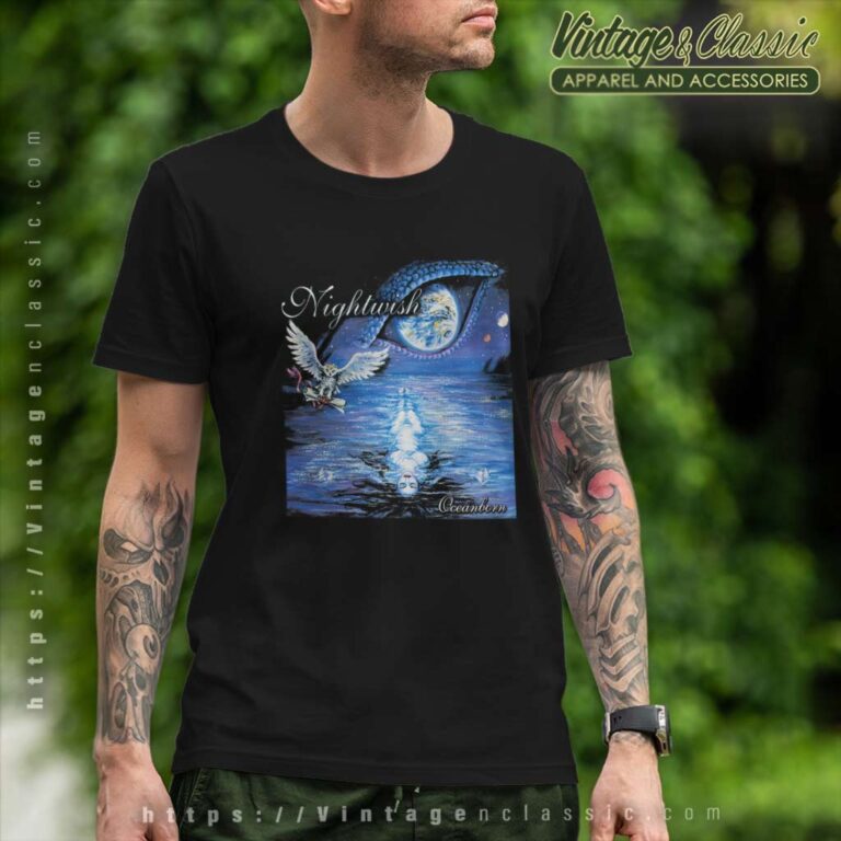 Nightwish Shirt Oceanborn Rock Band T Shirt Nightwish Shirt Oceanborn Rock Band T Shirt