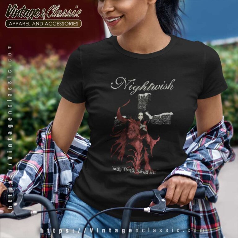 Nightwish Shirt Red Sun Rising Album Finish Band Metal Rock Women TShirt Nightwish Shirt Red Sun Rising Album Finish Band Metal Rock Women TShirt