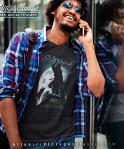 Nightwish Shirt Seven Days To The Wolves V Neck TShirt