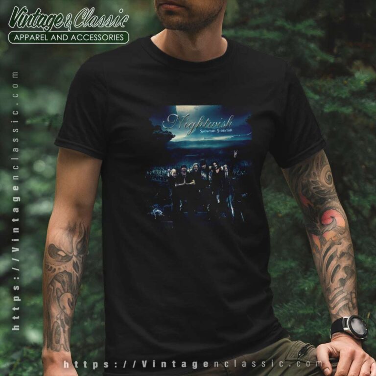 Nightwish Shirt Showtime Storytime Album Cover T Shirt Nightwish Shirt Showtime Storytime Album Cover T Shirt