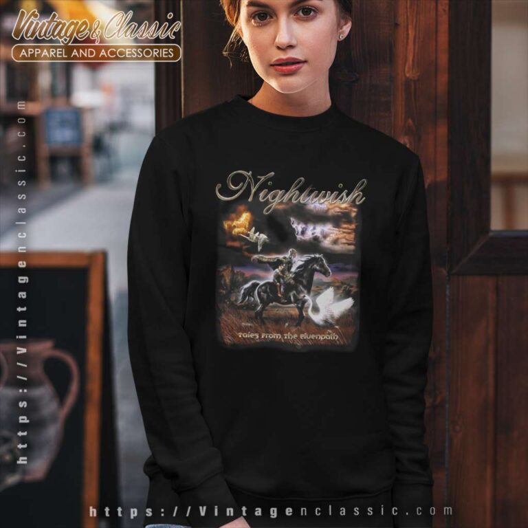 Nightwish Shirt Tales From The Elvenpath Sweatshirt Nightwish Shirt Tales From The Elvenpath Sweatshirt