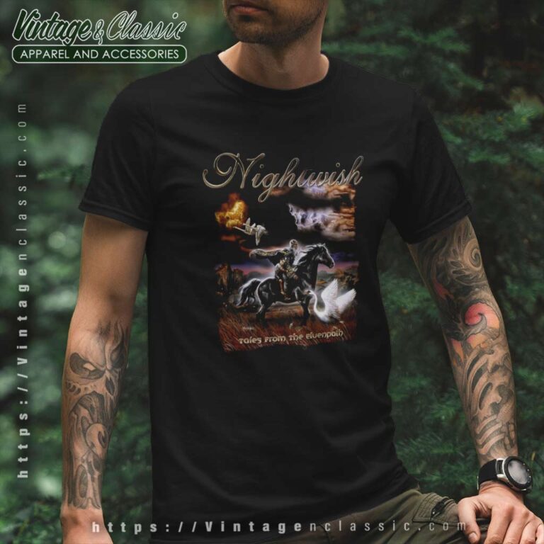 Nightwish Shirt Tales From The Elvenpath T Shirt Nightwish Shirt Tales From The Elvenpath T Shirt