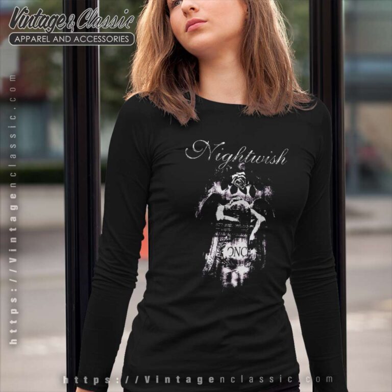 Nightwish Shirt Tarja Turunen Once Long Sleeve Tee Nightwish Shirt Tarja Turunen Once Long Sleeve Tee