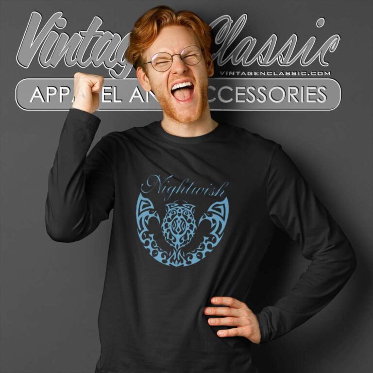Nightwish Shirt The Best Design Nightwish Long Sleeve Tee Nightwish Shirt The Best Design Nightwish Long Sleeve Tee