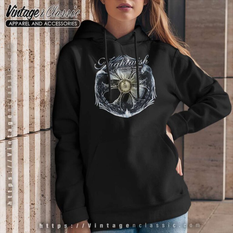 Nightwish Shirt The Crow The Owl And The Dove Hoodie Nightwish Shirt The Crow The Owl And The Dove Hoodie