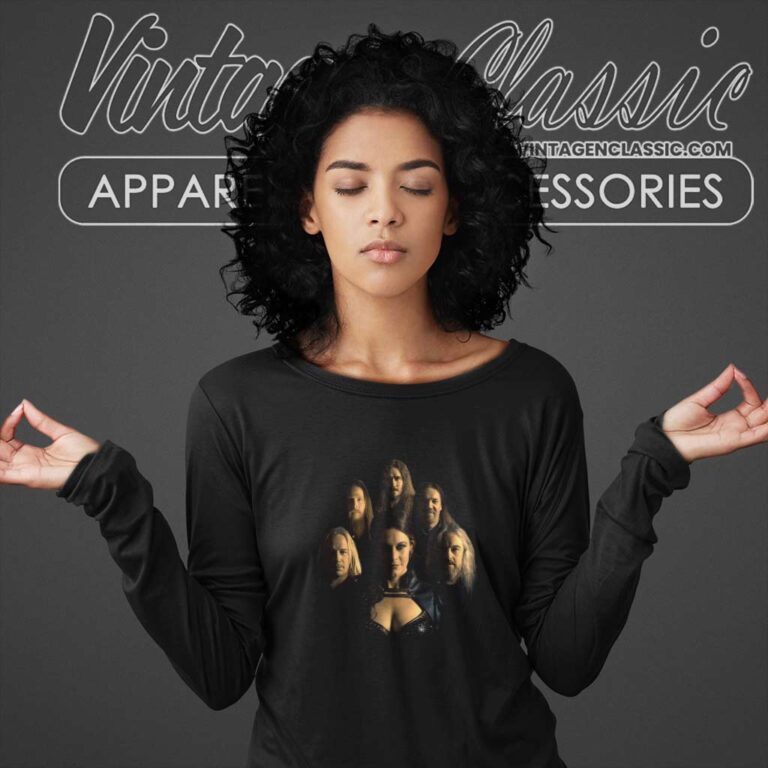 Nightwish Tours Concerts Long Sleeve Tee Nightwish Tours Concerts Long Sleeve Tee