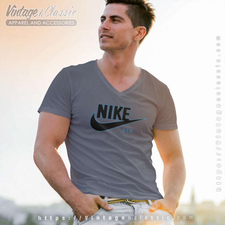 Nike Air Classic Logo V Neck TShirt Nike Air Classic Logo V Neck TShirt
