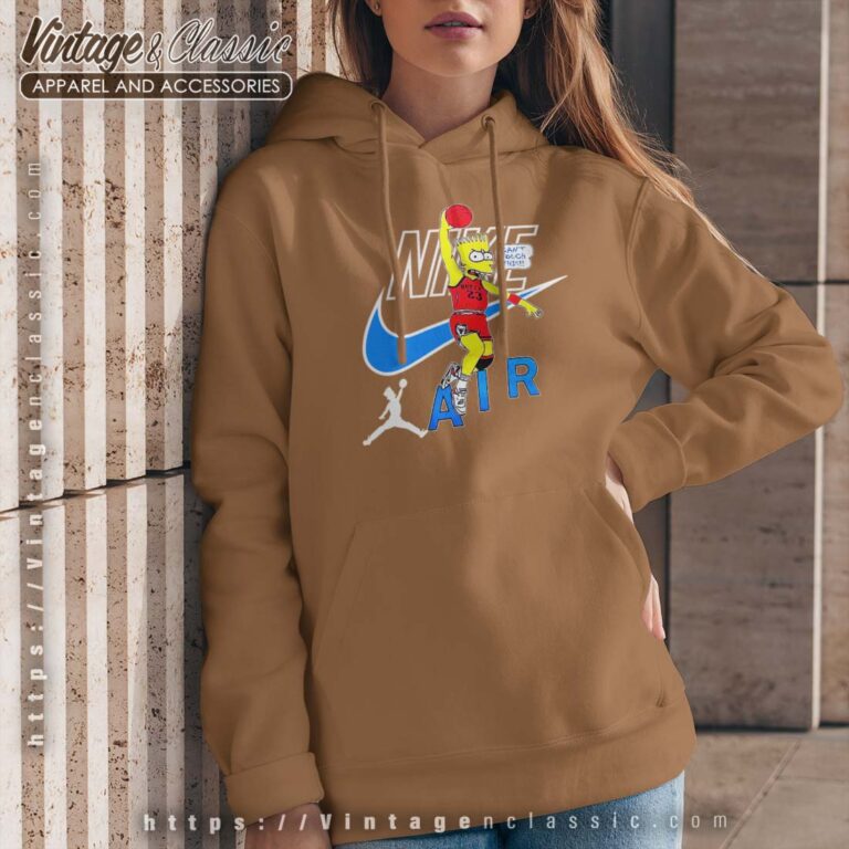 Nike Air Jordan Bart Simpson Hoodie Women Nike Air Jordan Bart Simpson Hoodie Women