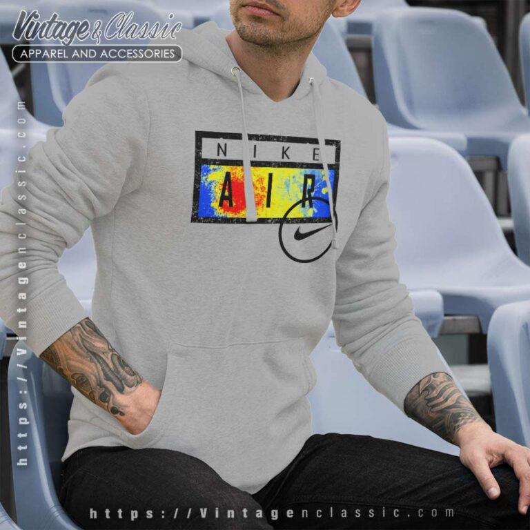 Nike Air Paint Graffiti Swoosh Logo Hoodie Nike Air Paint Graffiti Swoosh Logo Hoodie