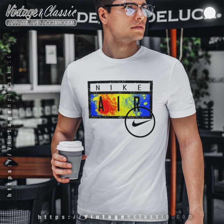 Nike Air Paint Graffiti Swoosh Logo T Shirt Nike Air Paint Graffiti Swoosh Logo T Shirt