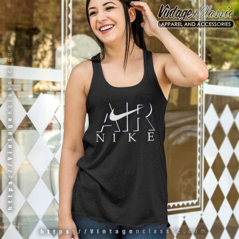 Nike Air Swoosh Logo Vintage Tank Top Racerback Nike Air Swoosh Logo Vintage Tank Top Racerback