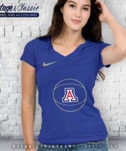 Nike Arizona Wildcats Logo V Neck TShirt