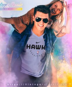 Nike Atlanta Hawks Team NBA V Neck TShirt