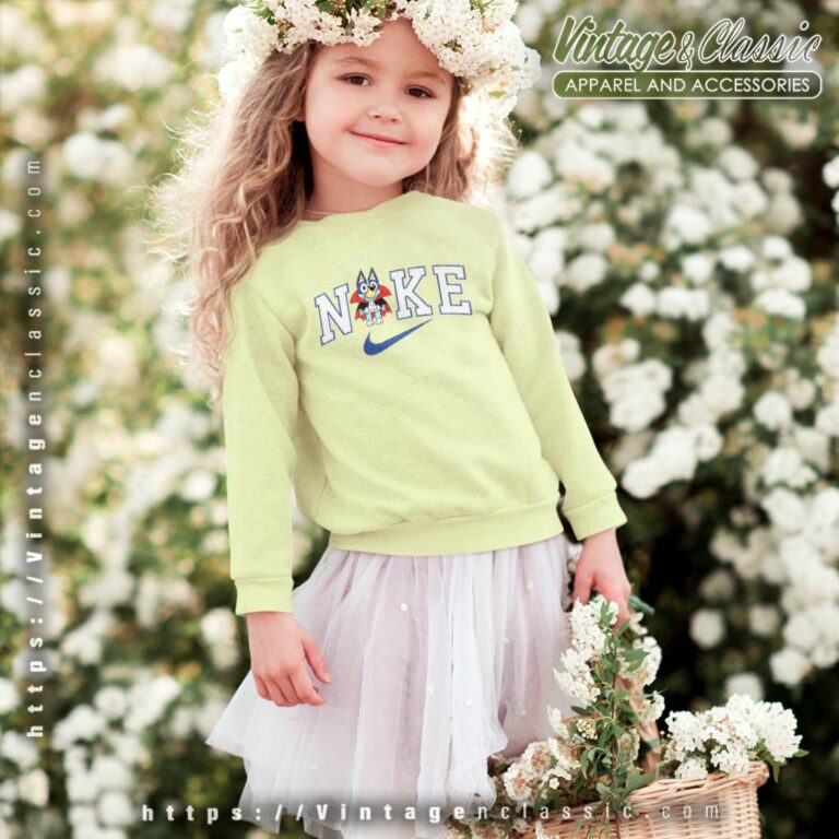 Nike Bluey Halloween Shirt Gift For Fan kids Sweatshirt Nike Bluey Halloween Shirt Gift For Fan kids Sweatshirt