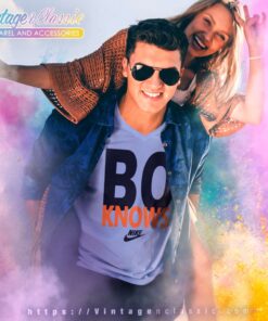 Nike Bo Knows Vintage V Neck TShirt