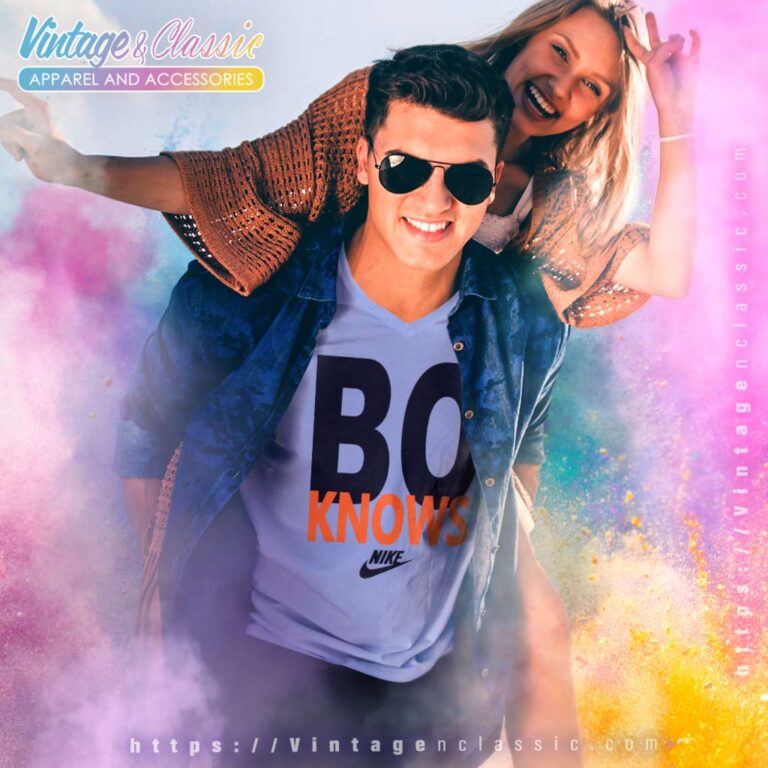 Nike Bo Knows Vintage V Neck TShirt Nike Bo Knows Vintage V Neck TShirt