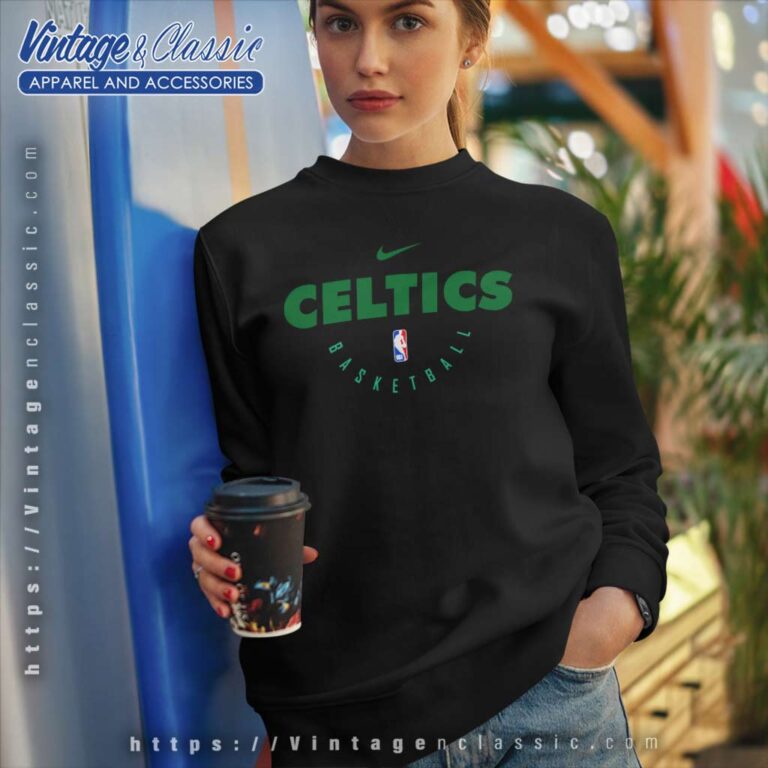 Nike Boston Celtics Practice Performance Sweatshirt Nike Boston Celtics Practice Performance Sweatshirt