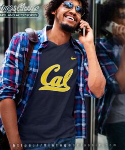 Nike California Golden Bears Legend Logo V Neck TShirt