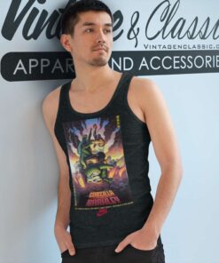 Nike Charles Barkley Vs Godzilla 90s Tank Top Racerback