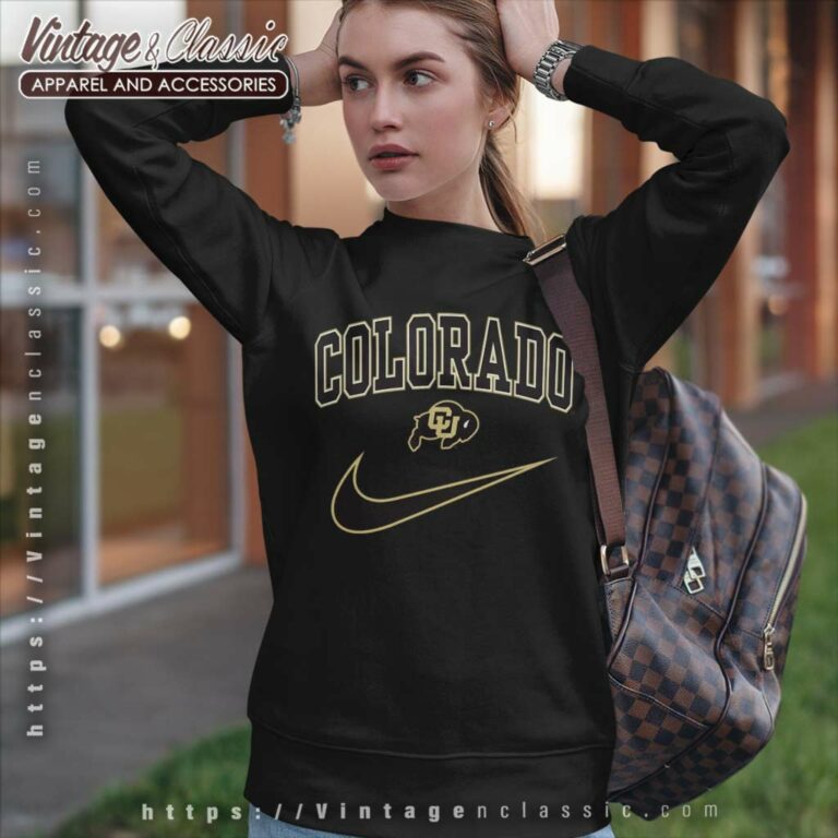 Nike Colorado Buffaloes Cu Logo Sweatshirt Nike Colorado Buffaloes Cu Logo Sweatshirt