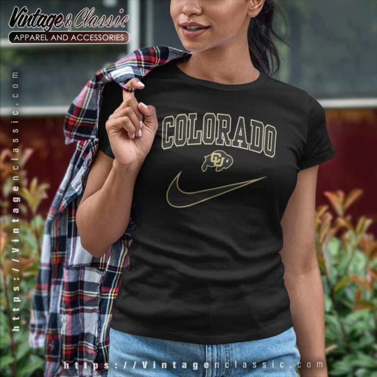 Nike Colorado Buffaloes Cu Logo Women TShirt Nike Colorado Buffaloes Cu Logo Women TShirt
