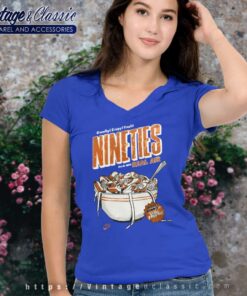 Nike Crunchy Crispy Fresh Nineties Made With Real Air Sports Shirt 5 Nike Crunchy Crispy Fresh Nineties Made With Real Air Sports V Neck TShirt