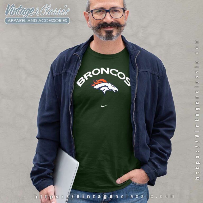 Nike Denver Broncos Nfl Football Long Sleeve Tee Nike Denver Broncos Nfl Football Long Sleeve Tee