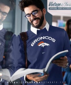 Nike Denver Broncos Nfl Football Sweatshirt