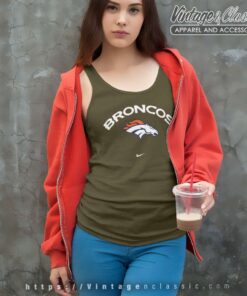 Nike Denver Broncos Nfl Football Tank Top Racerback