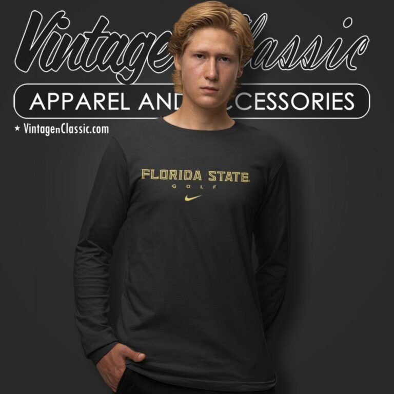 Nike Florida State Seminoles Golf Long Sleeve Tee Nike Florida State Seminoles Golf Long Sleeve Tee