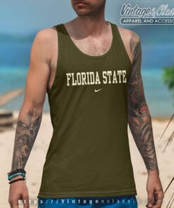 Nike Florida State University Logo Tank Top Racerback