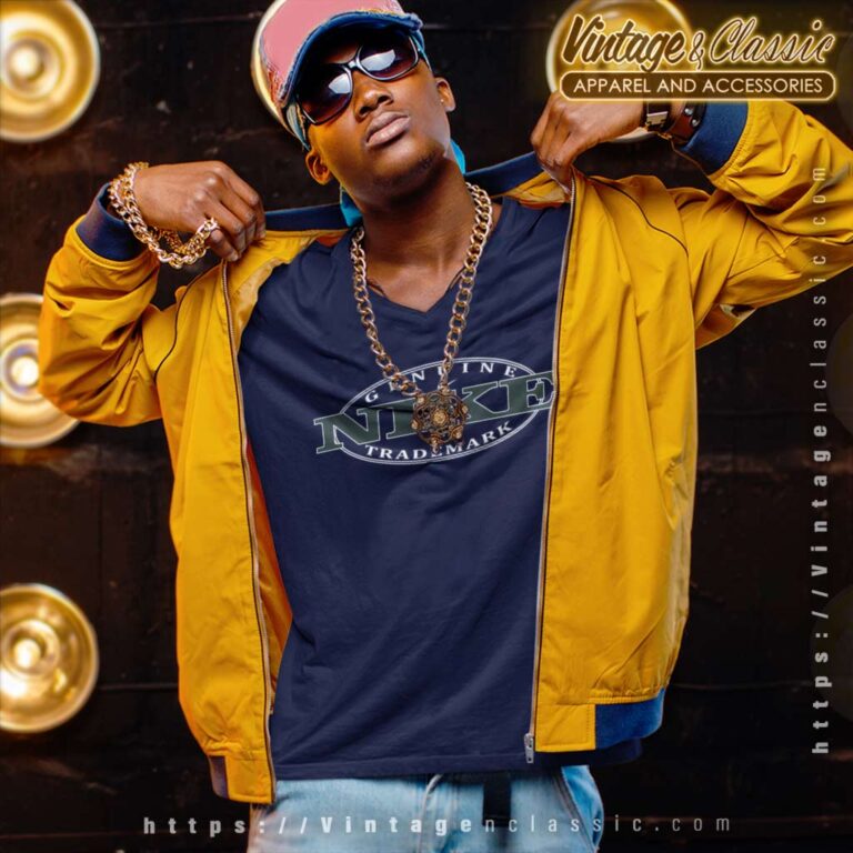 Nike Genuine Trademark Logo V Neck TShirt Nike Genuine Trademark Logo V Neck TShirt