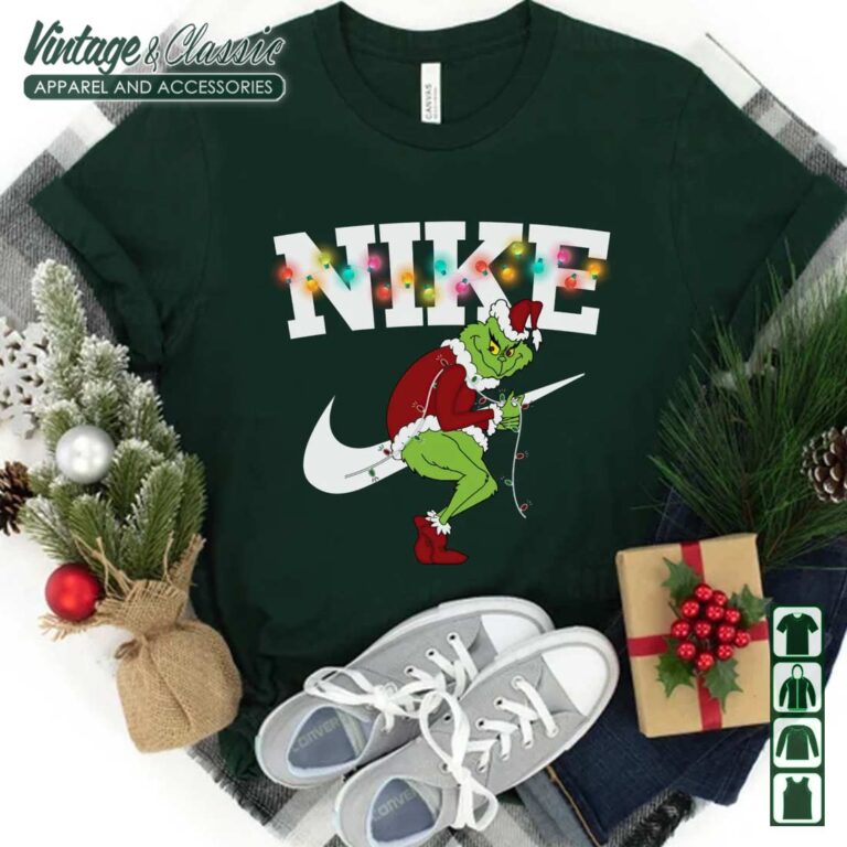 Nike Grinch Christmas Snow Shirt T shirt Nike Grinch Christmas Snow Shirt T shirt