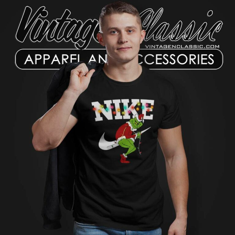 Nike Grinch Santa Christmas Snow T Shirt Nike Grinch Santa Christmas Snow T Shirt