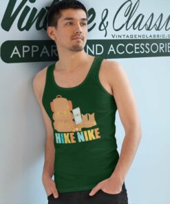 Nike Hiking Boots Bag Map Camera Tank Top Racerback