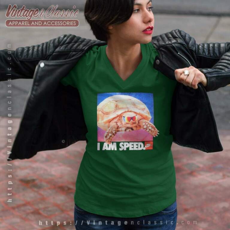 Nike I Am Speed Logo V Neck TShirt Nike I Am Speed Logo V Neck TShirt