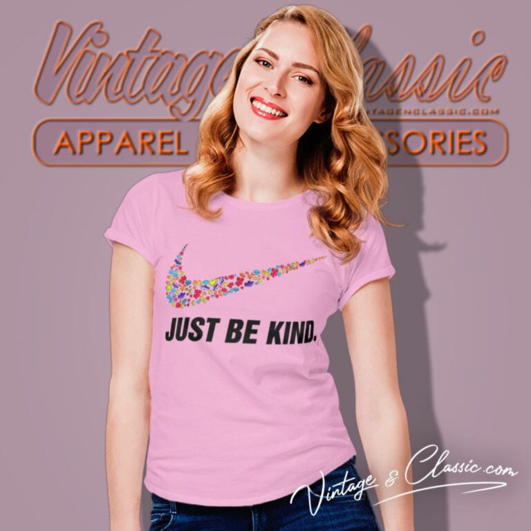 Nike Just Be Kind Autism Awareness Women T Shirt Nike Just Be Kind Autism Awareness Women T Shirt